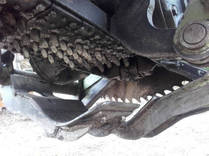 Bild 7:Harvesterkopf, Durchschubentaster