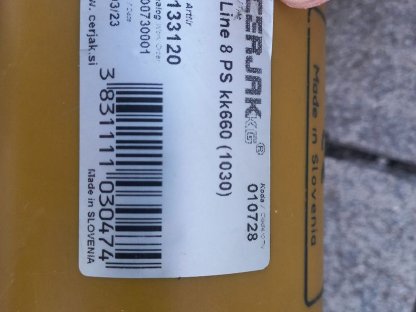 Bild 4:Neue Gelenkwelle mit Freilauf 8 PS