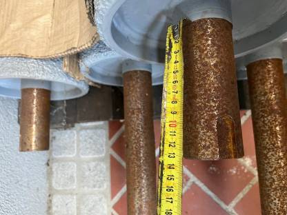 Bild 5:Bremsenprüfstand Rollen