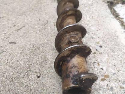 Bild 2:Hackgutschnecke, Förderschnecke, Getreideschnecke