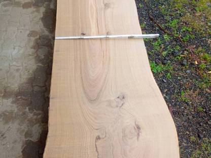 Bild 5:Holzbohlen - Eiche, Esche, Kastanie, Nuss, Kirsche