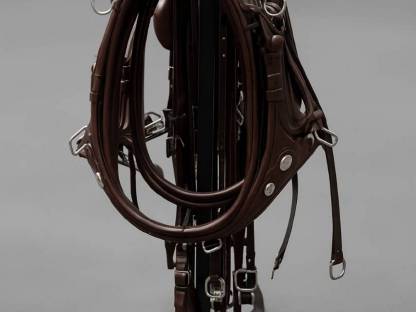 Bild 2:Edles Zweispänner-Marathon-Kumtgeschirr