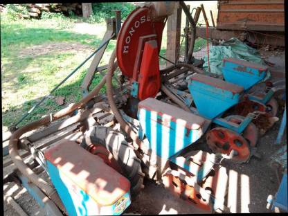 Bild 2:Monosem Maissetzmaschine