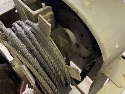 Bild 2:El. Seilwinde