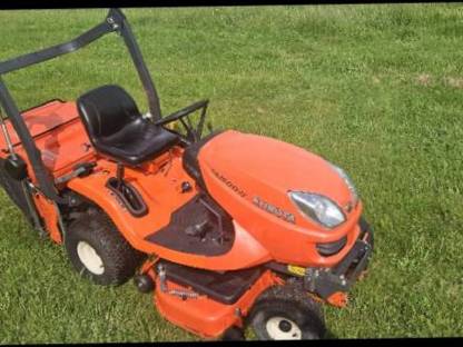 Bild 7:Rasentraktor Kubota 1600