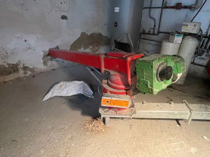 Bild 2:Hackschnitzelheizung