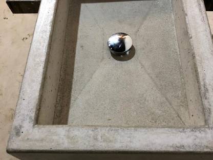 Bild 5:Betonwaschbecken Waschtisch