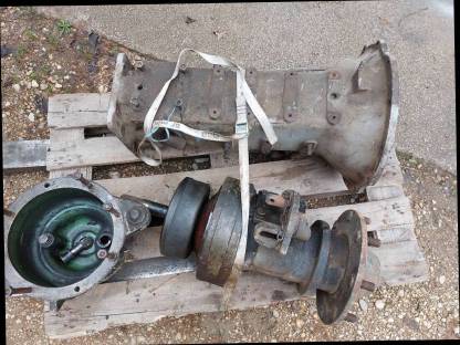 Bild 4:Getriebe, Achsen Steyr 190er
