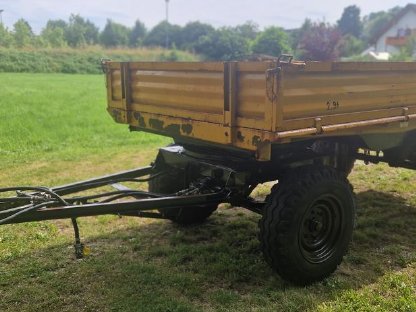Kippanhänger Müller Mitteltal Unimog Kipper Steyr Anhänger
