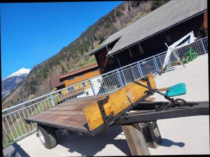 Plateauanhänger für Traktor