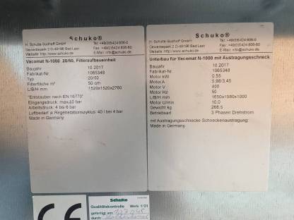 Bild 5:Schuko Vacomat N 1000