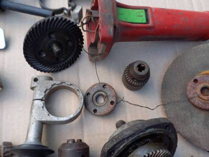 Bild 5:Restteile Flex Bohrmaschine, Schrauber