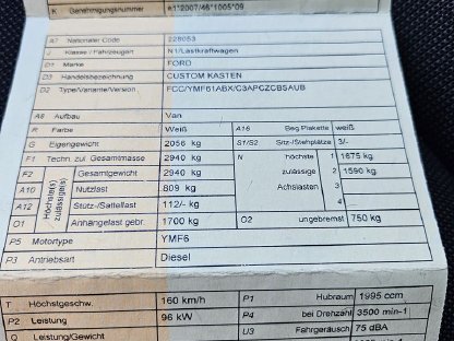 Bild 7:Kühlbus Ford Transit Custom