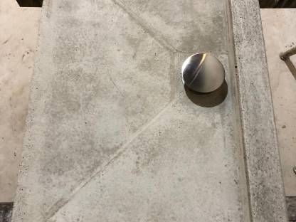 Betonwaschbecken