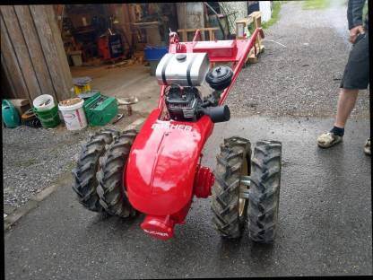 Bild 3:Einachser Bucher K5 Motorkarren Balkenmäher