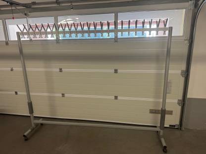 Fahrbare Garderobe