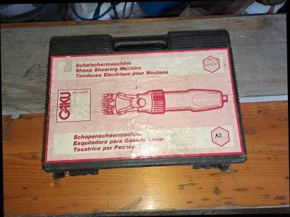 Bild 4:Schafschermaschine GAKU Typ 1100-1-TD