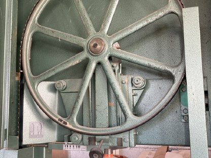 Bild 5:Bandsäge mit Spalteinrichtung Bäuerle BS 800