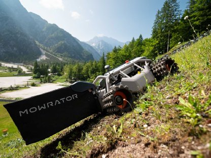 Mowrator S1 4WD Rasenmäher Böschungsmäher Hangmäher