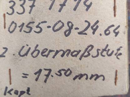 Bild 4:Ventilführungen Deutz Traktor 712 Motor