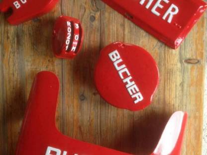 Bild 4:Einachser Bucher K5 Motorkarren Balkenmäher