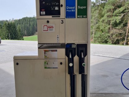 Bild 4:Zapfsäule Tankstelle Kraftstoffzapfanlage