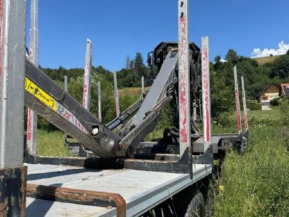 Bild 4:MAN Holz LKW 6x6 480 Ps Gsodam Aufbau Kran Penz