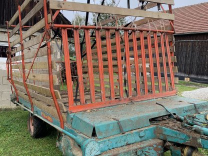 Bild 6:Ladewagen Steyr Hamster Junior, System Weichel