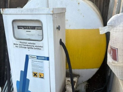 Tankstelle 3000lt mit Zapfsäule Doppelwandig