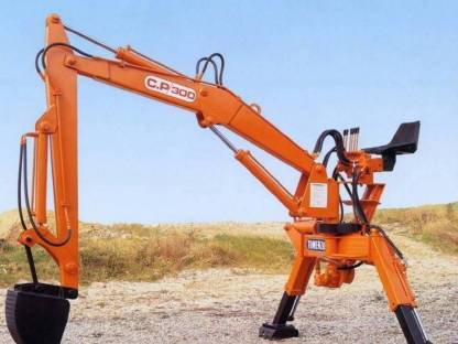 Bild 2:Heckbagger Mistbagger