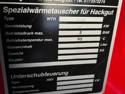 Bild 3:Hargassner Hackgutheizung 35 kW