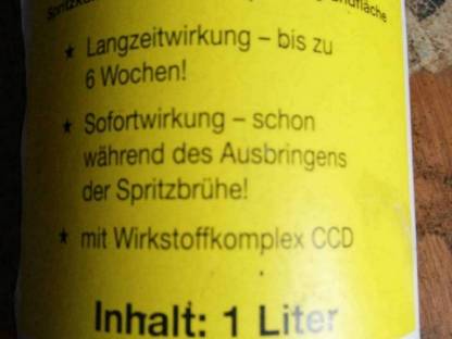 Bild 3:STALLSPRITZMITTEL Schaumann Kontakt