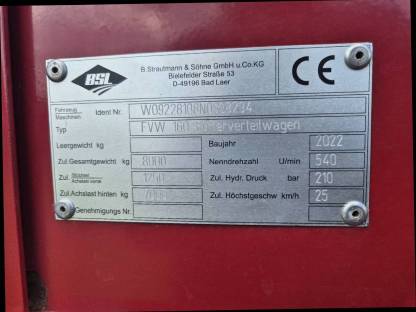 Bild 6:Strautmann Futterverteilwagen FVW 160