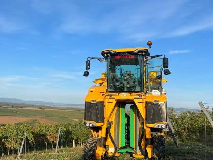 Bild 3:Lohnlese mit Gregoire Gl7.4