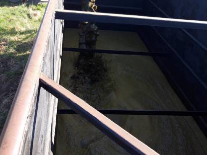 Bild 5:Güllecontainer Feldrandcontainer