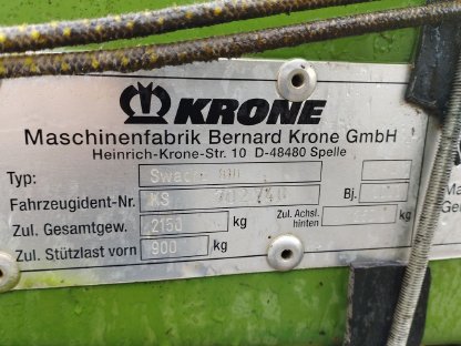 Bild 4:Krone Swadro 810