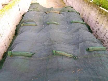 Bild 4:Silo Gärheu Heulage Rundballen