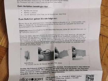 Bild 2:Refillset für HP364