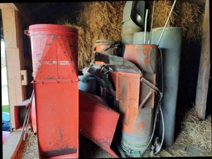 Bild 4:Auer Heugebläse inkl. Verteiler