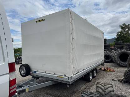 Bild 5:Anhänger Humer 3.500 kg Planenanhänger Hochlader Neuwertig