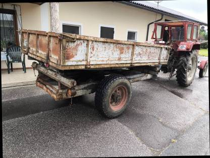 Bild 3:Traktor Anhänger Kipper Stahl sehr robust