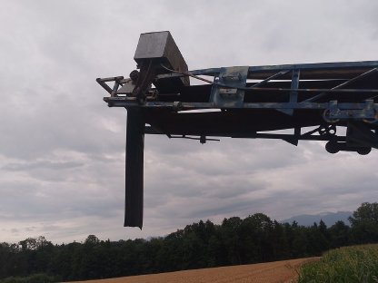 Bild 5:Förderband höhenverstellbar 12 m