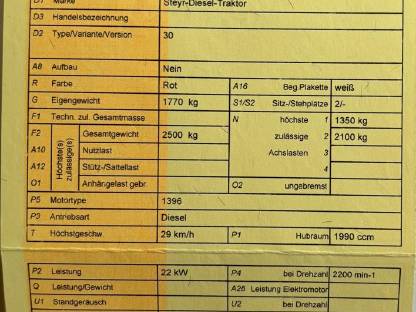 Bild 9:Steyr Traktor 30