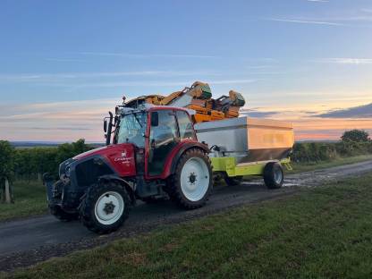 Bild 2:Lohnlese mit Gregoire Gl7.4