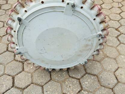 Bild 3:Kverneland Accord Verteilerturm Saatgutverteiler