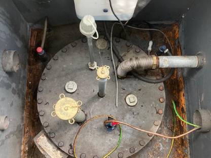 Bild 5:Heizöl- / Dieseltank