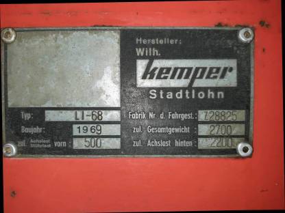 Bild 4:Kemper Ladewagen