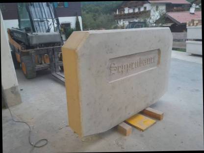 Bild 7:Front- und Heckgewicht Betongewicht