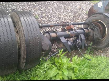 Bild 2:Tiefladerachse Anhängerachse Lenkachse