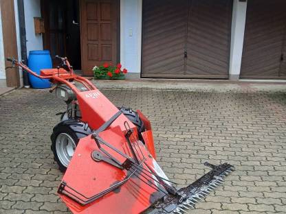 Bild 2:Eingrasmäher Aebi AM 41